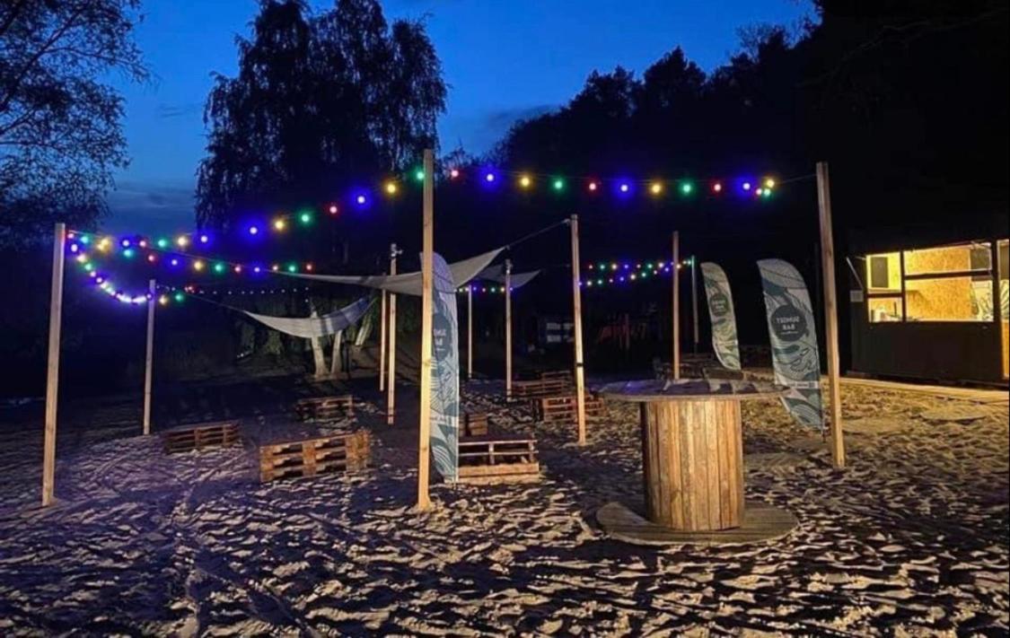 Noclegi Nad Jeziorem W Puszczy Zielonka Kaminsko Exterior foto